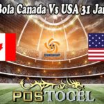 Prediksi Bola Canada Vs USA 31 Januari 2022