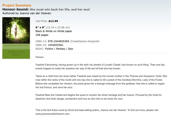 Book details Project Summary