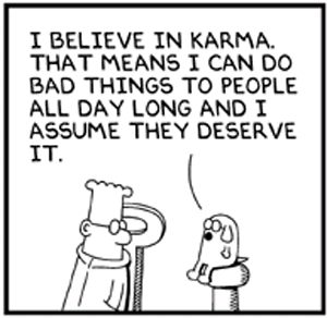 karma dilbert