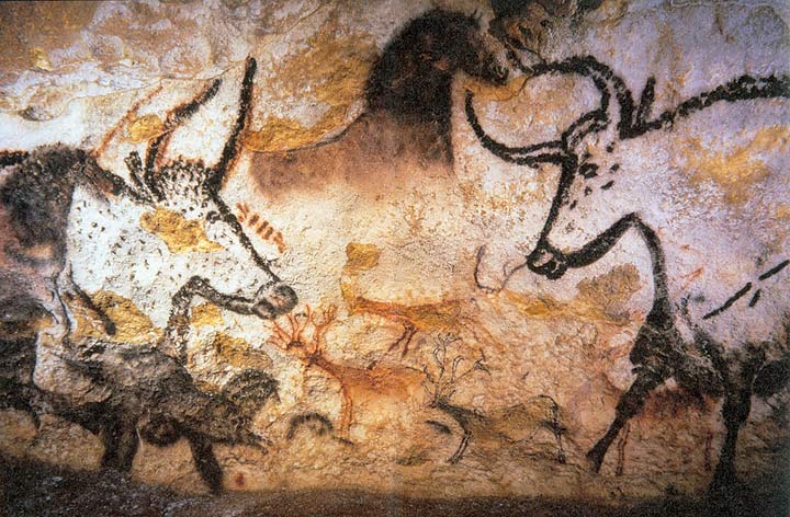 Auroch Cave Painting Lascaux, France